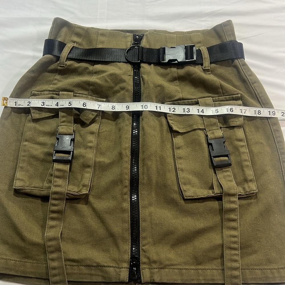 PIECES Cargo skirt size M - Picture 6 of 11